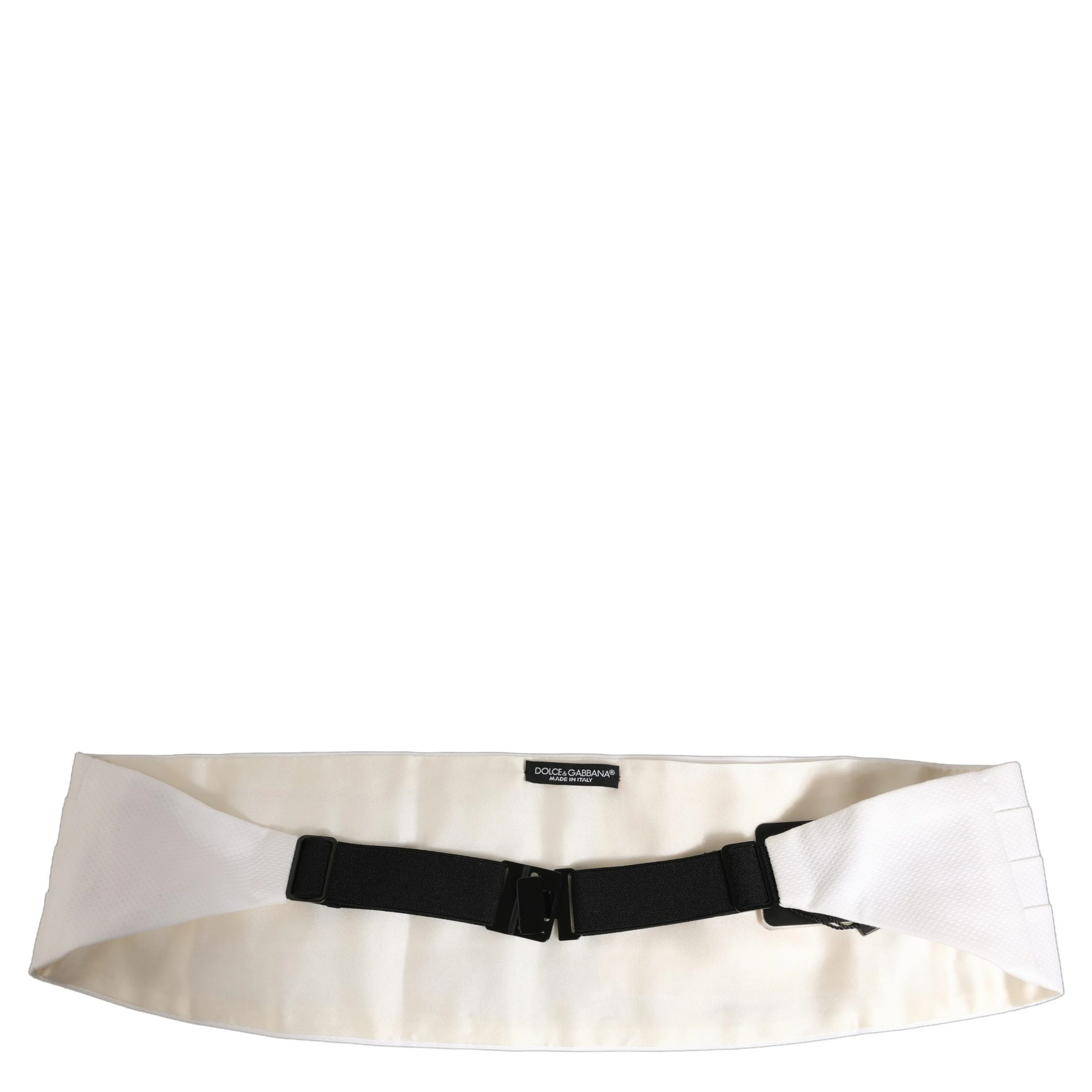 White Men Wide Waist Belt Cotton Cummerbund