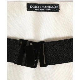 White Men Wide Waist Belt Cotton Cummerbund