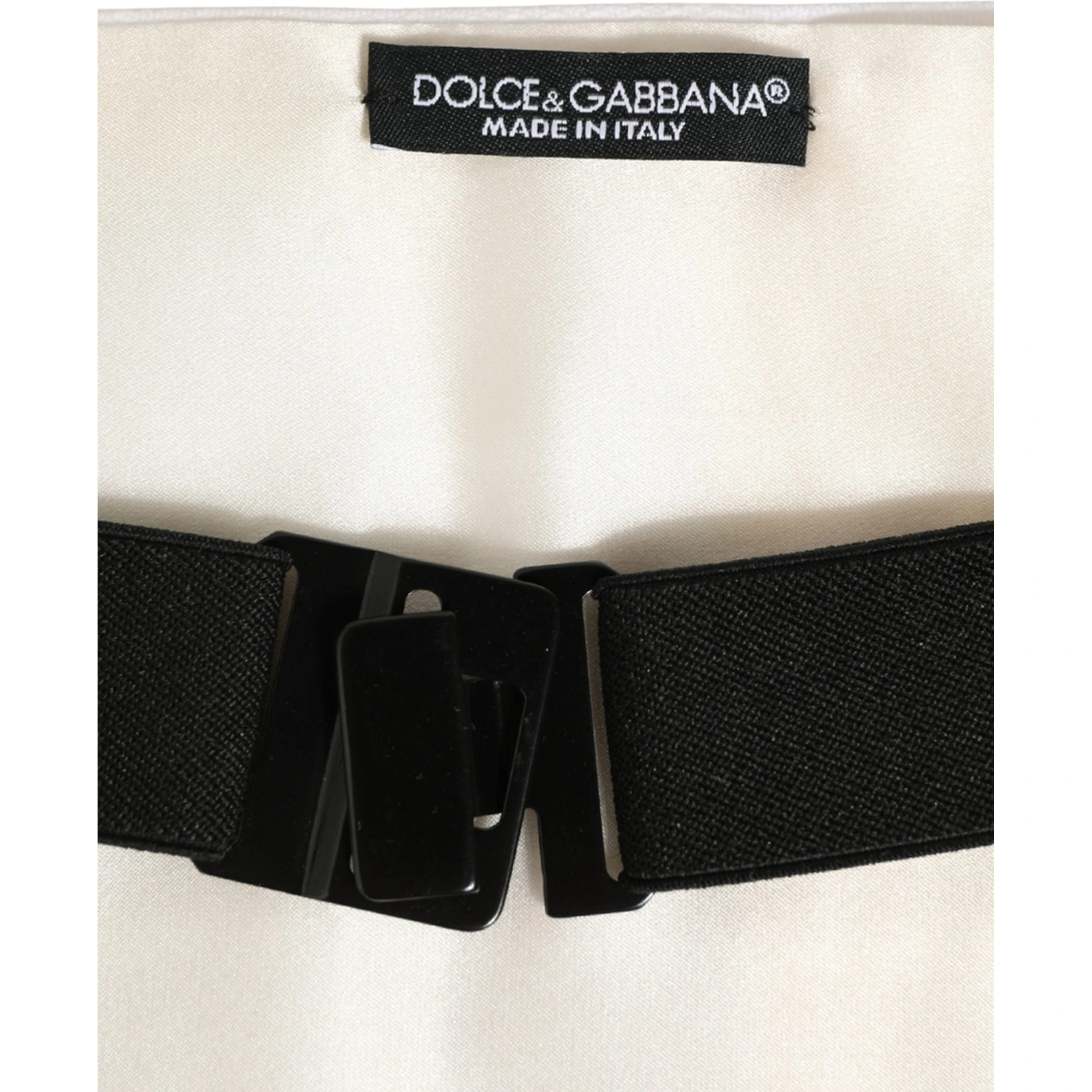 White Men Wide Waist Belt Cotton Cummerbund