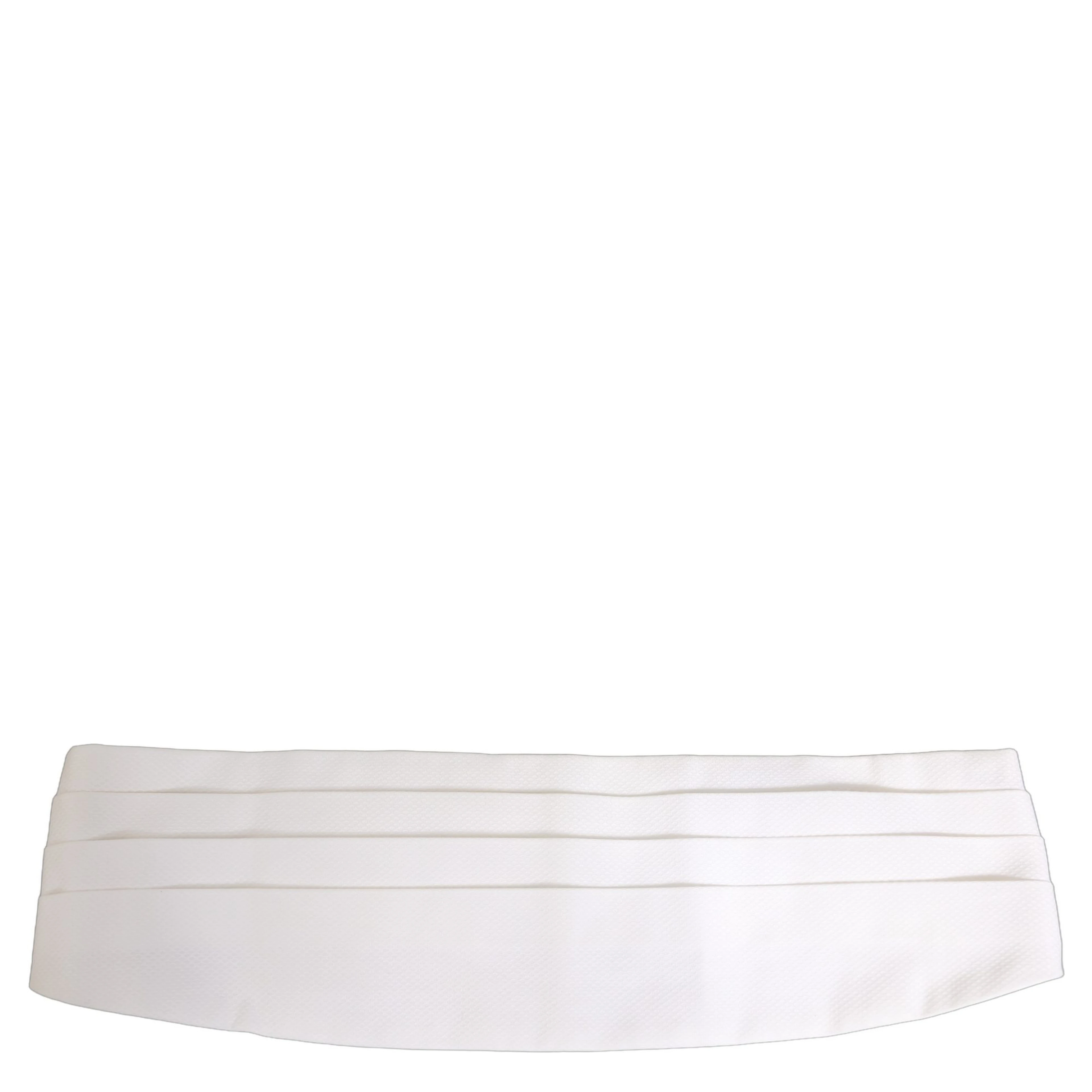 White Men Wide Waist Belt Cotton Cummerbund