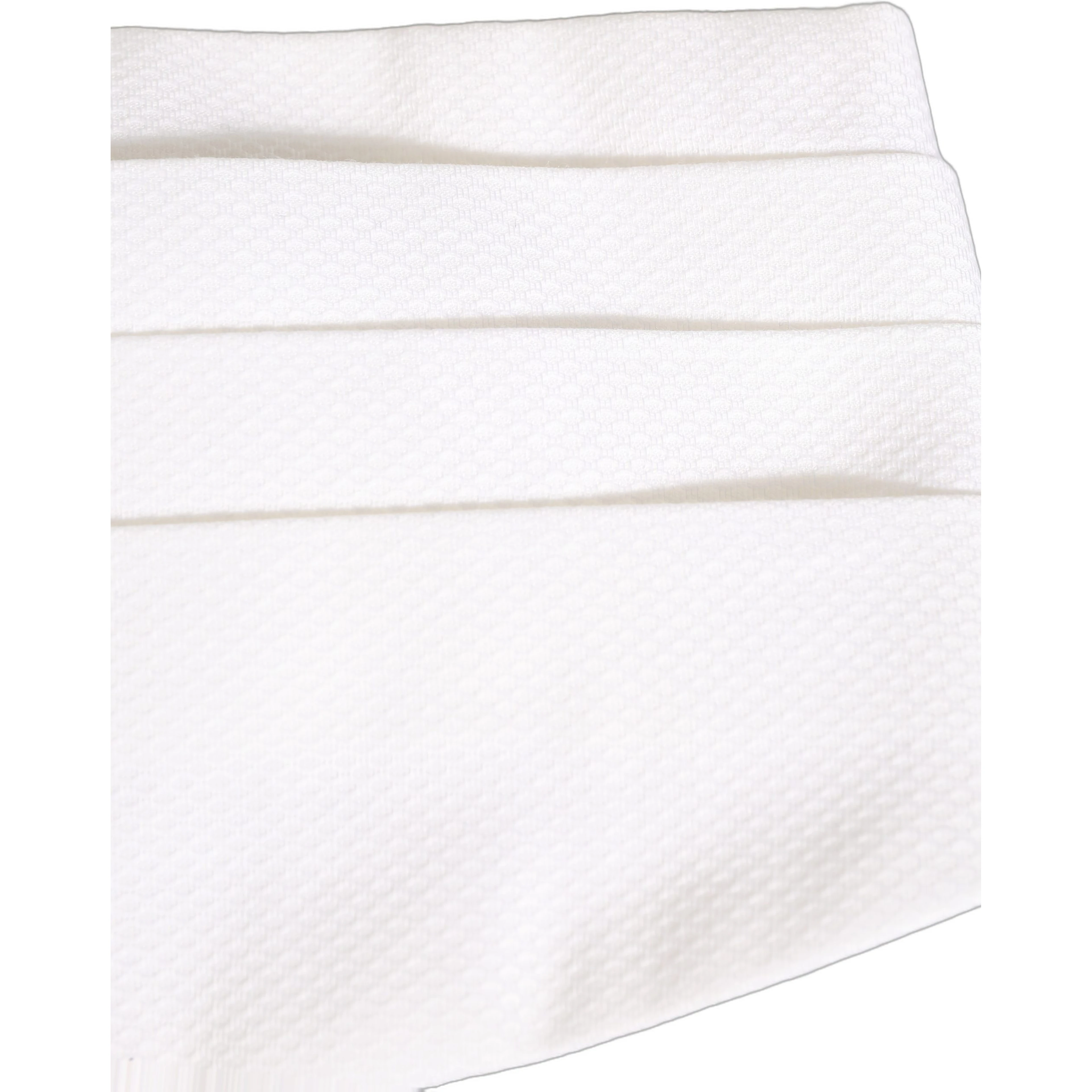 White Men Wide Waist Belt Cotton Cummerbund
