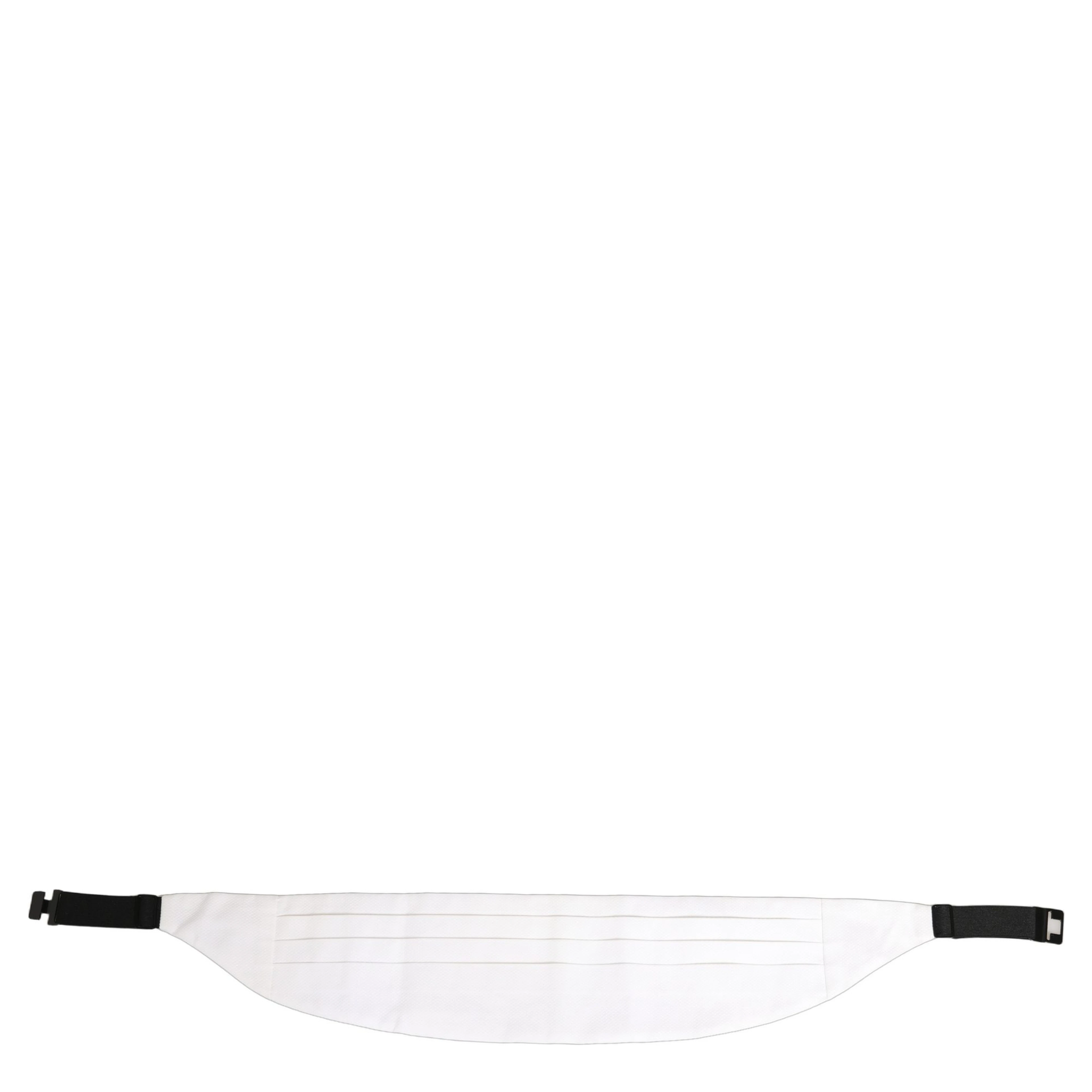 White Men Wide Waist Belt Cotton Cummerbund