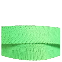 Green Canvas Logo Plaque Metal Buckle Belt