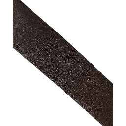 Belt Brown Leather Double Prong Metal Buckle