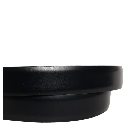Blue Calf Leather Silver Metal Buckle Belt