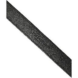 Black Classic Leather Silver Tone Buckle Belt