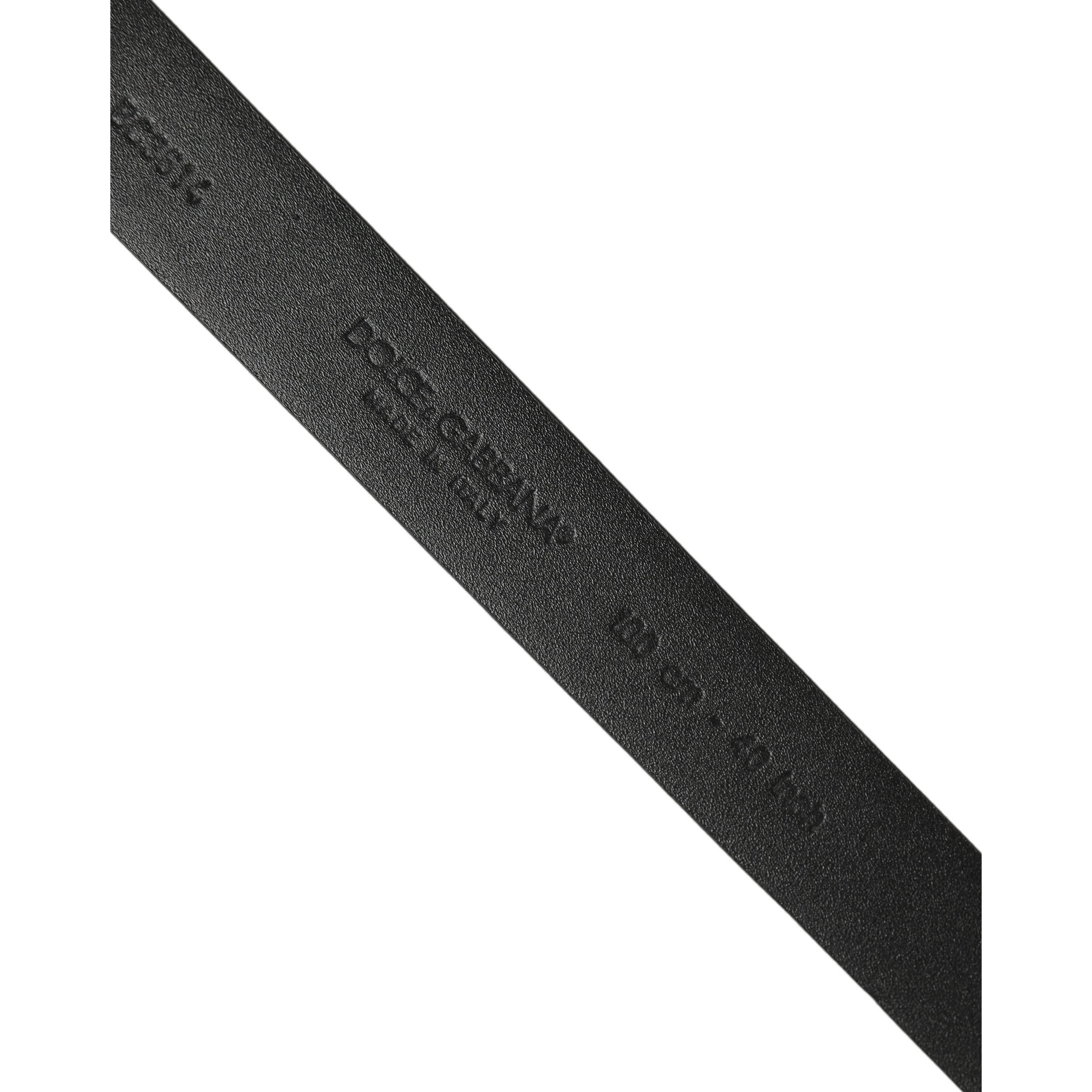 Blue Calf Leather Silver Metal Buckle Belt