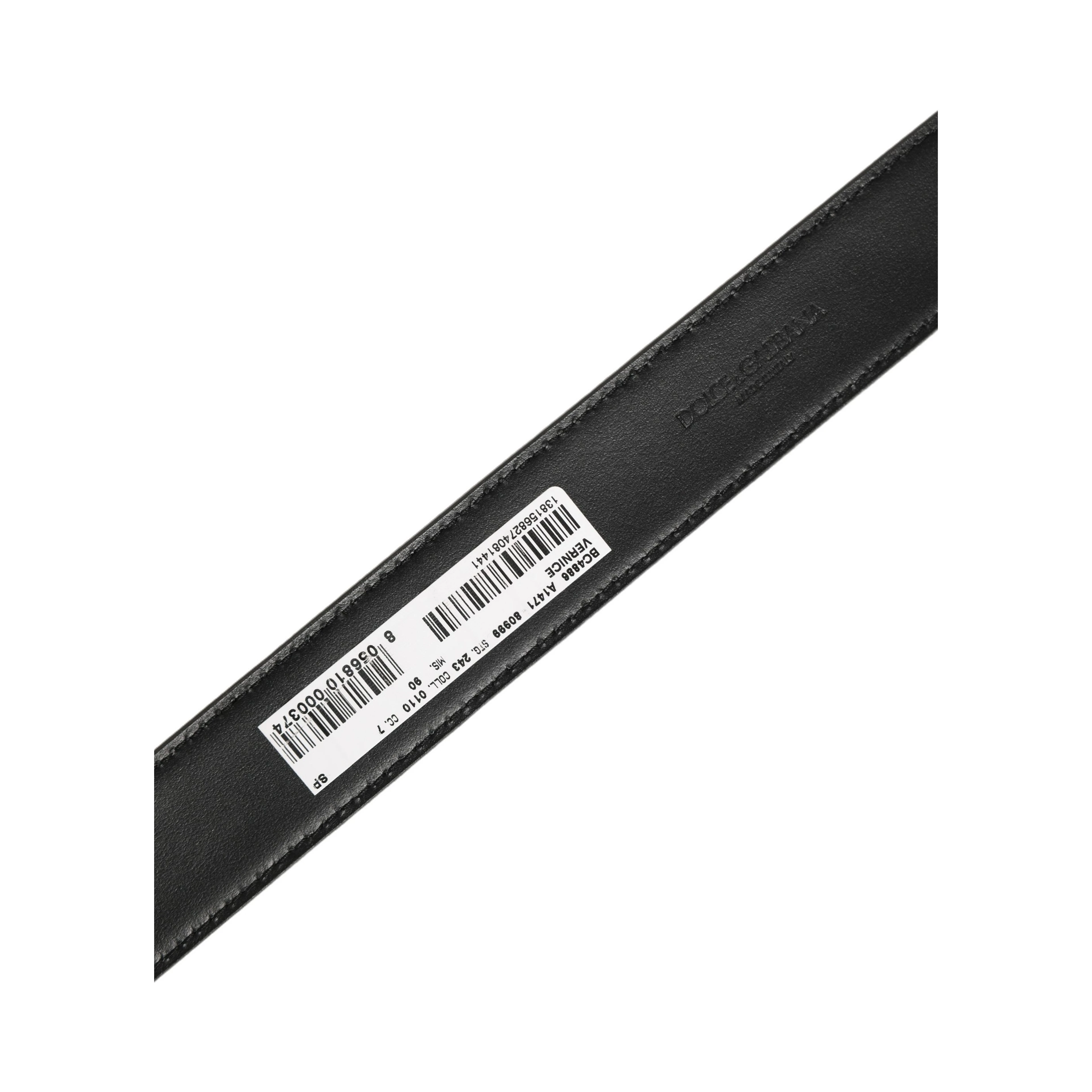 Black Patent Leather Gold Metal Buckle Belt