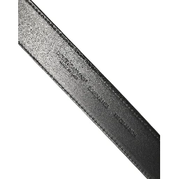 Black Patent Leather Silver Metal Buckle Belt