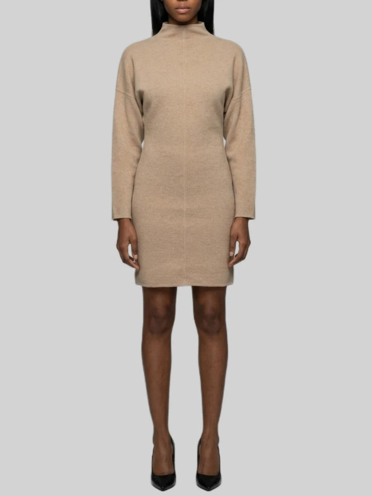 Tenuta dress in wool and cashmere jersey fabric