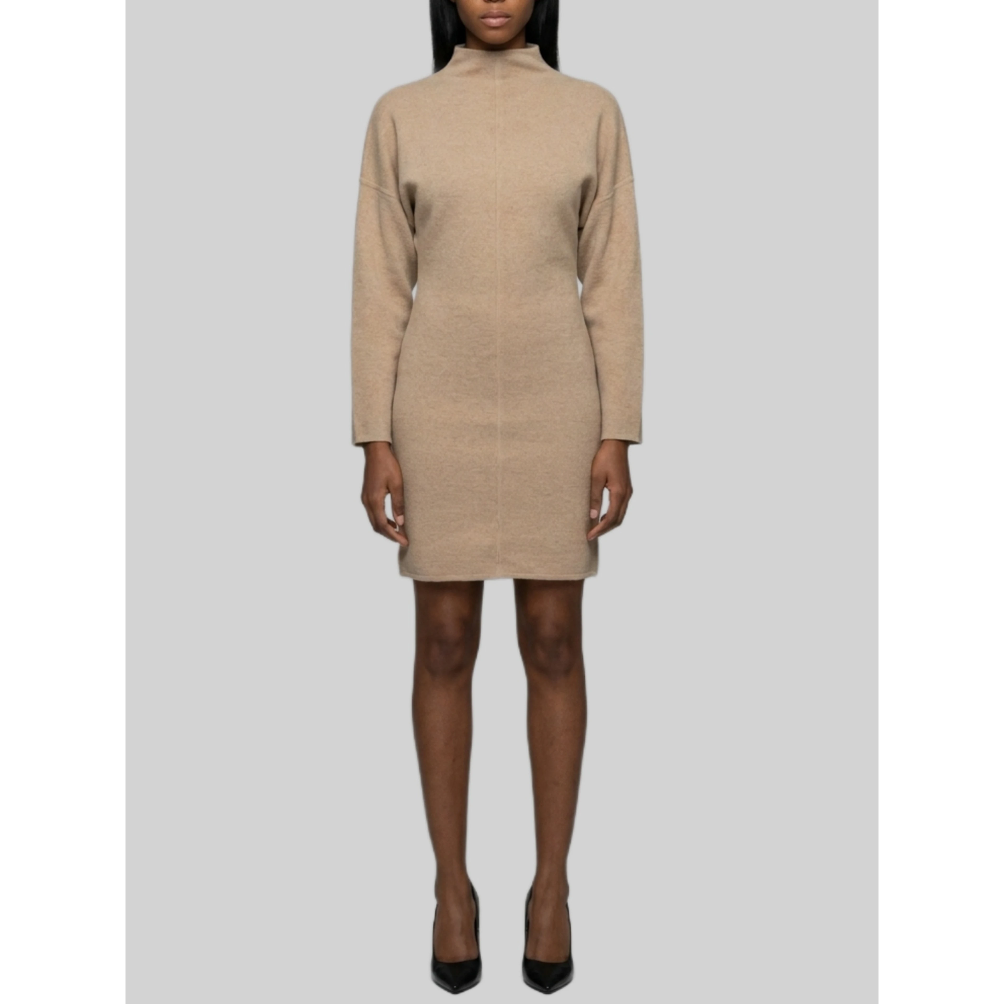 Tenuta dress in wool and cashmere jersey fabric