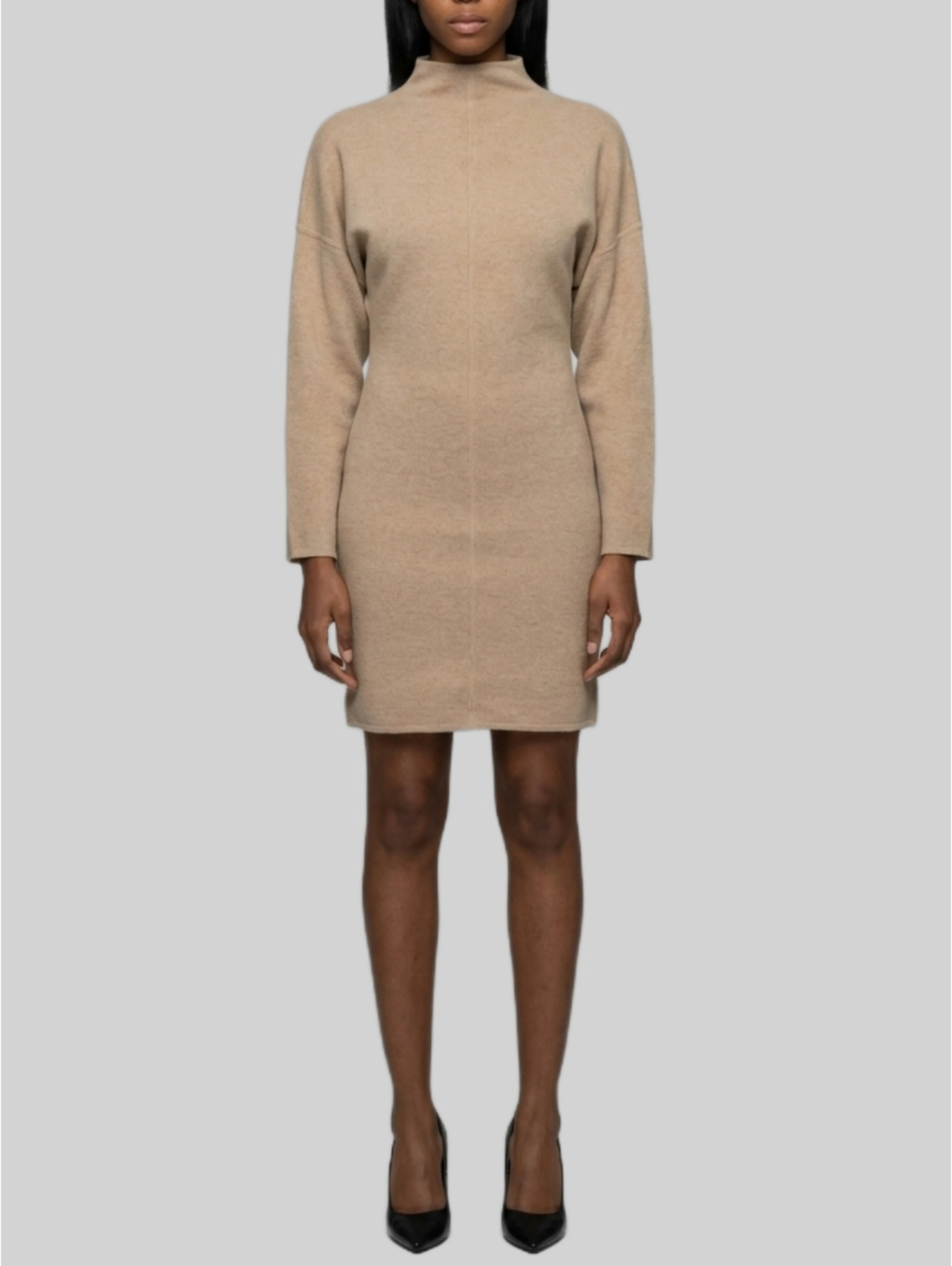 Tenuta dress in wool and cashmere jersey fabric