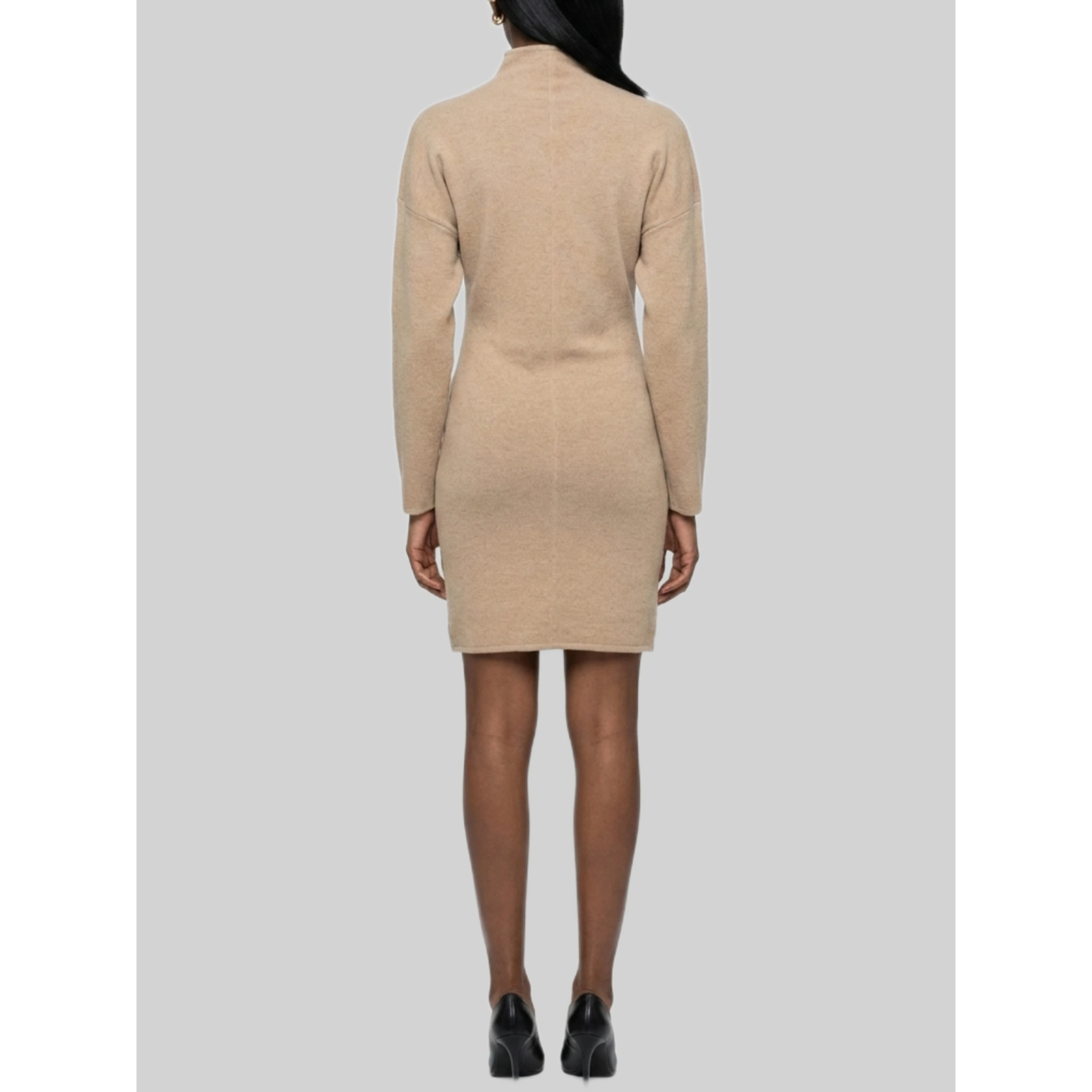 Tenuta dress in wool and cashmere jersey fabric