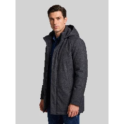 Waterproof flannel jacket