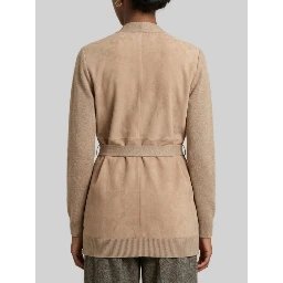 Oliveto cardigan in wool and cashmere