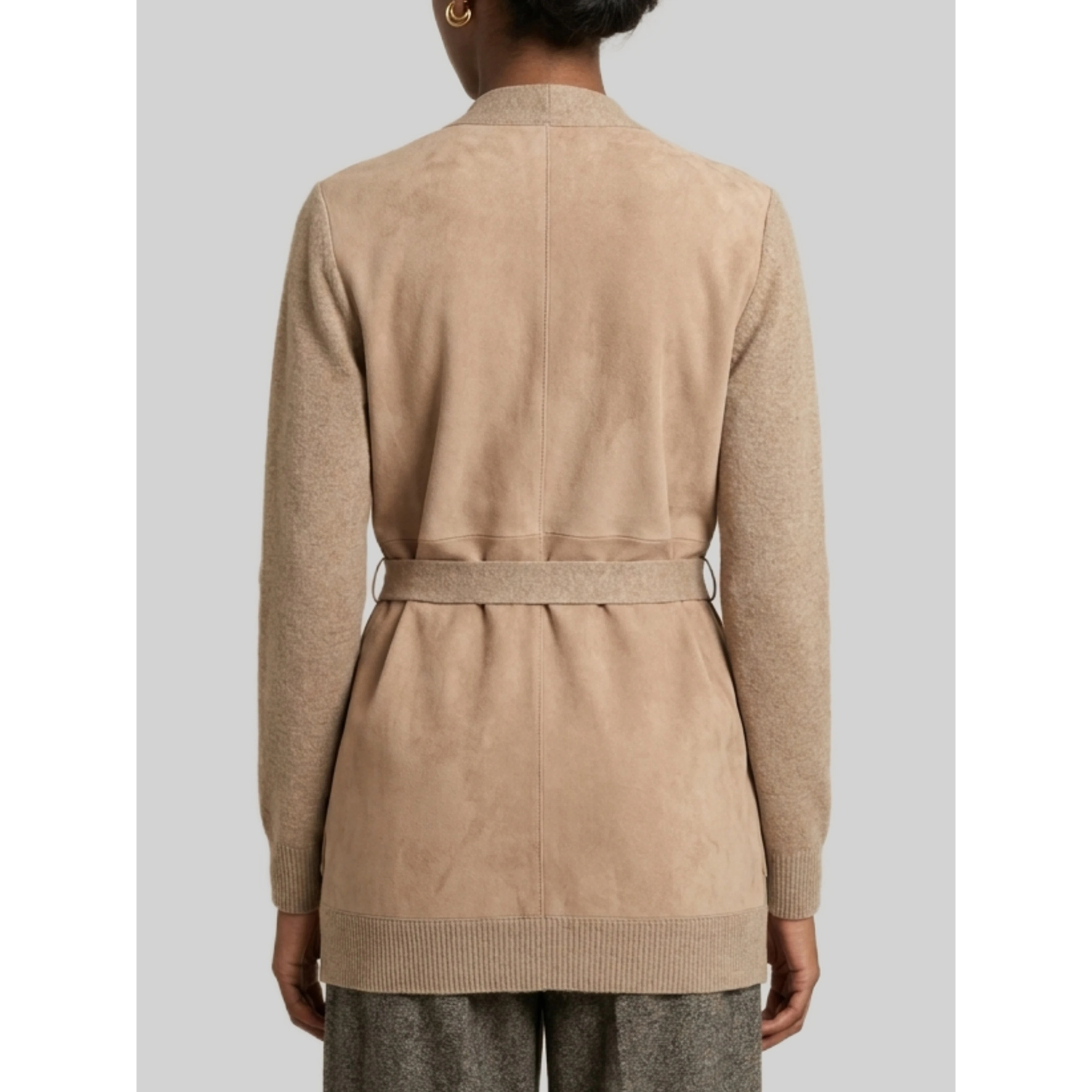 Oliveto cardigan in wool and cashmere
