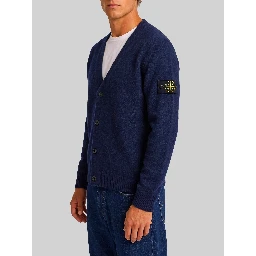 Navy alpaca cardigan