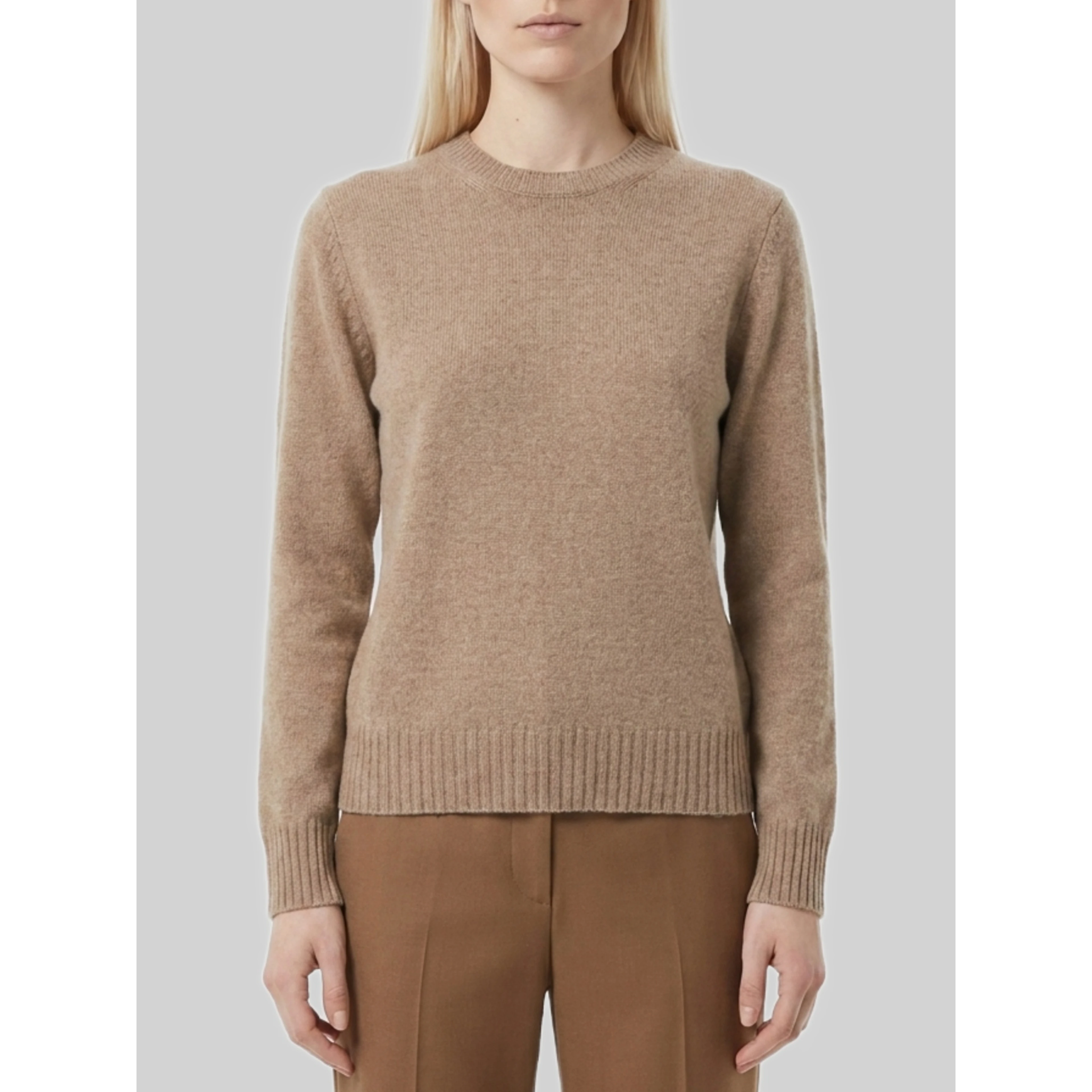Lume sweater in dark grey cashmere