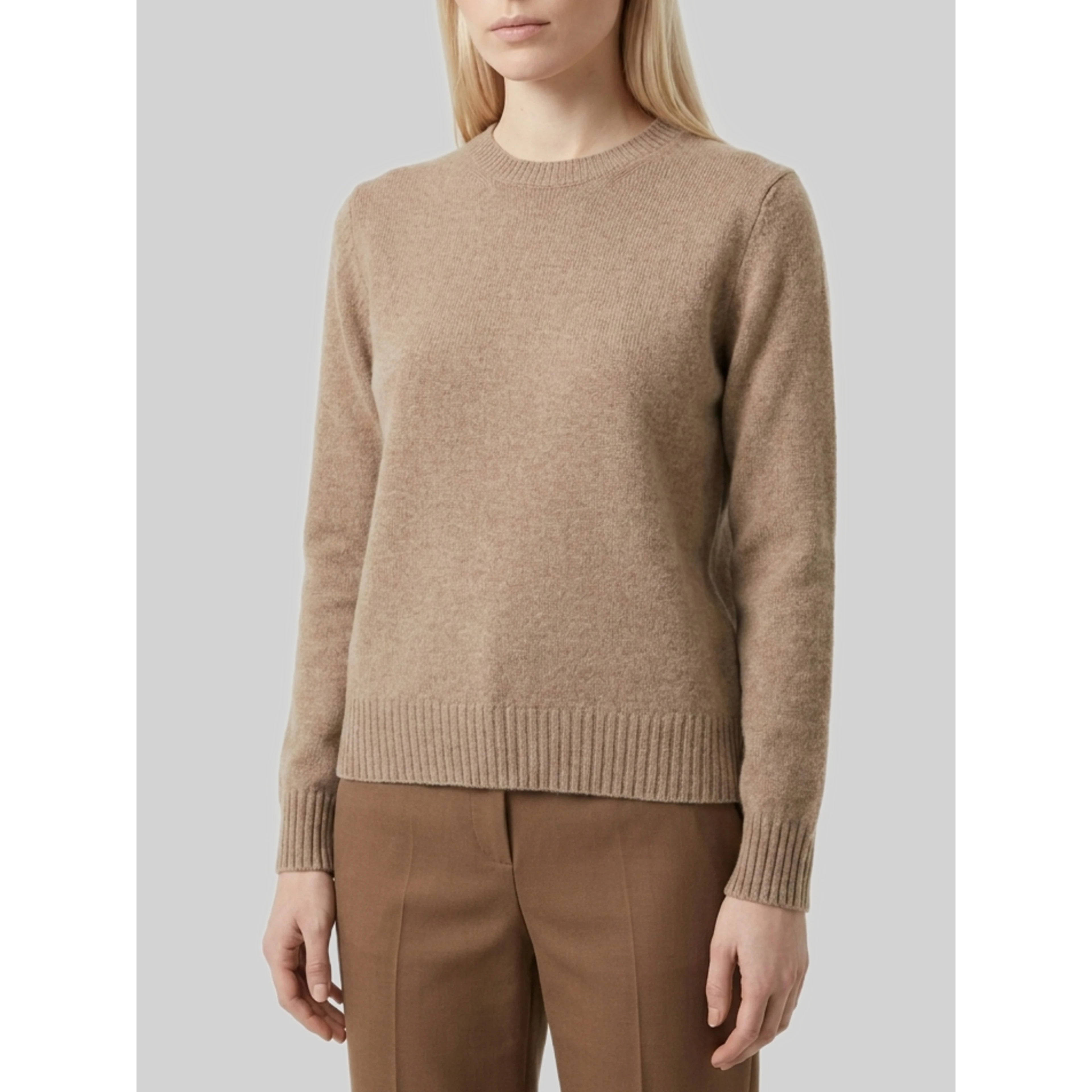 Lume sweater in dark grey cashmere