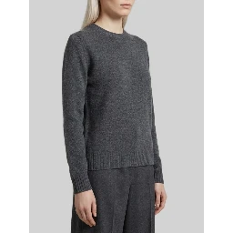 Lume sweater in dark grey cashmere