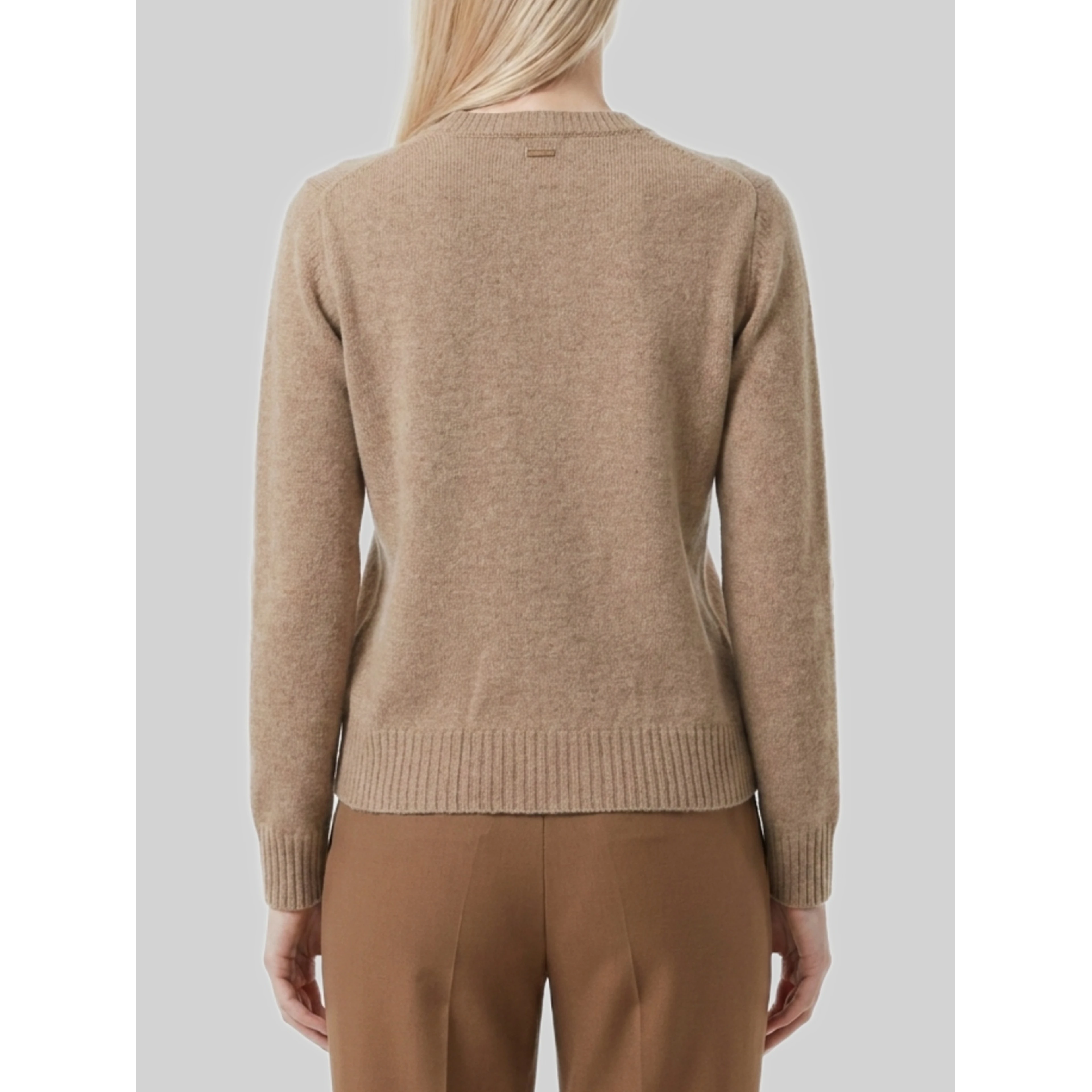 Lume sweater in dark grey cashmere