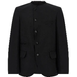 Black Wool Blazer