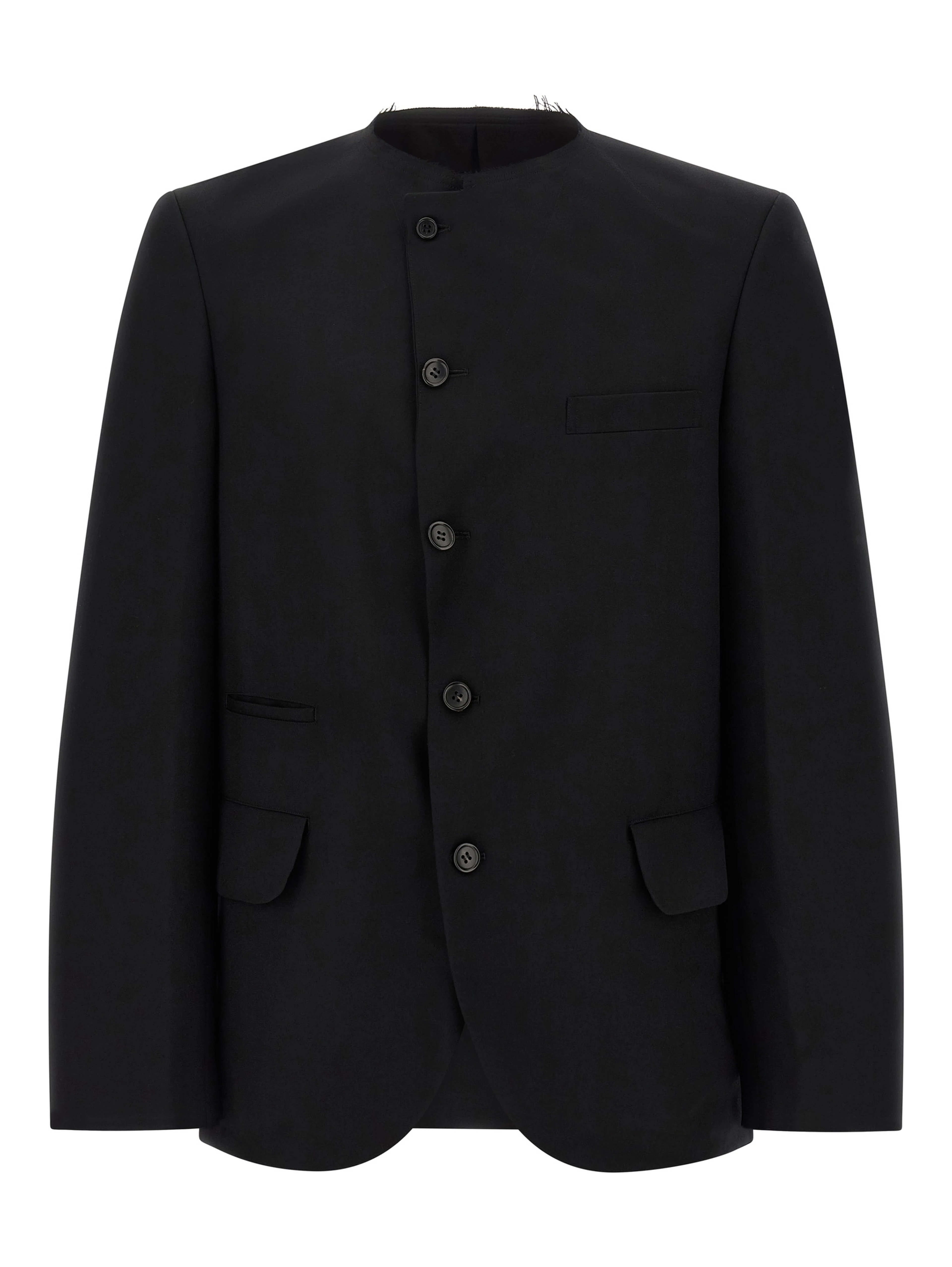 Black Wool Blazer