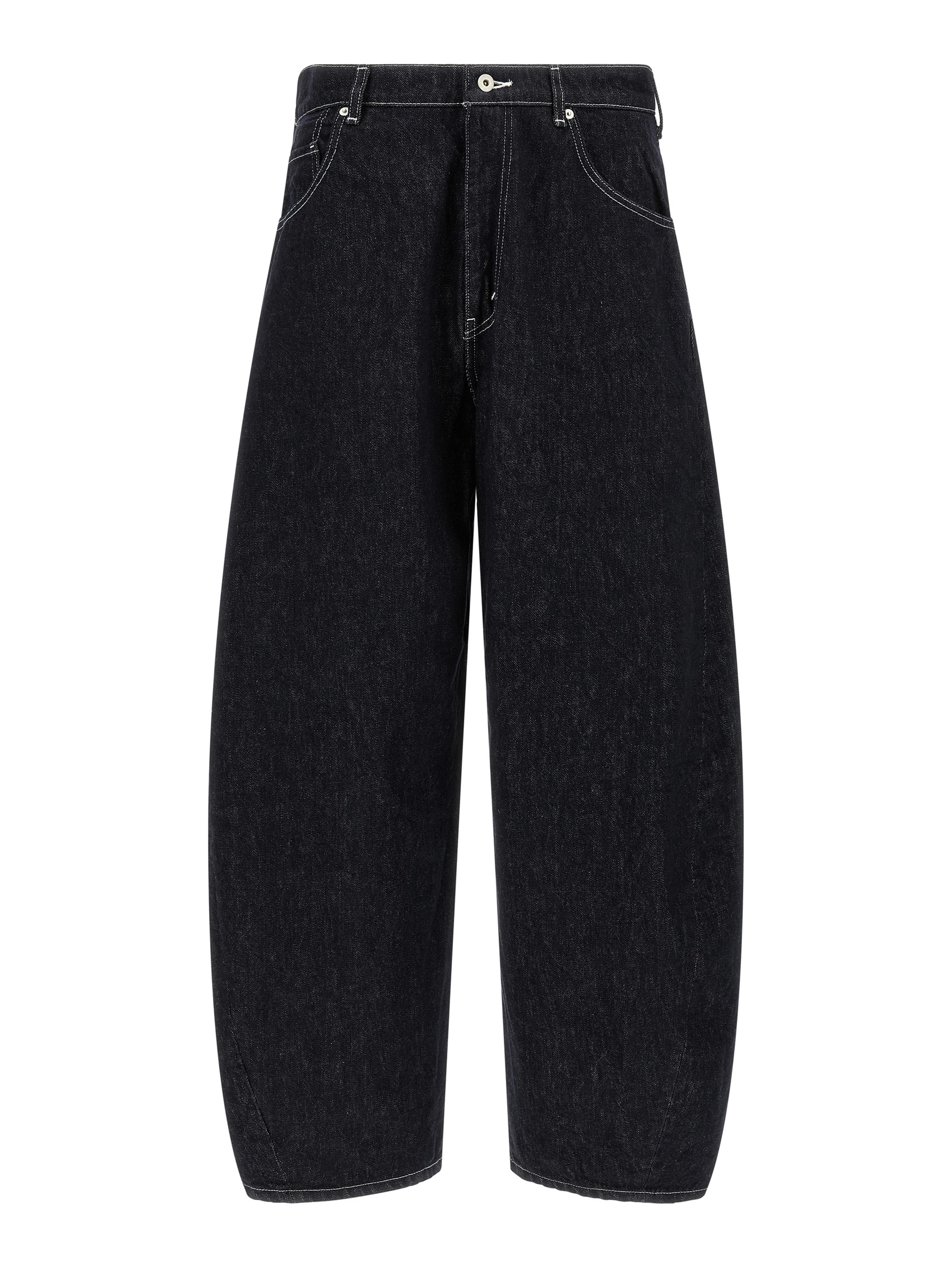 Blue Cotton Jeans Denim