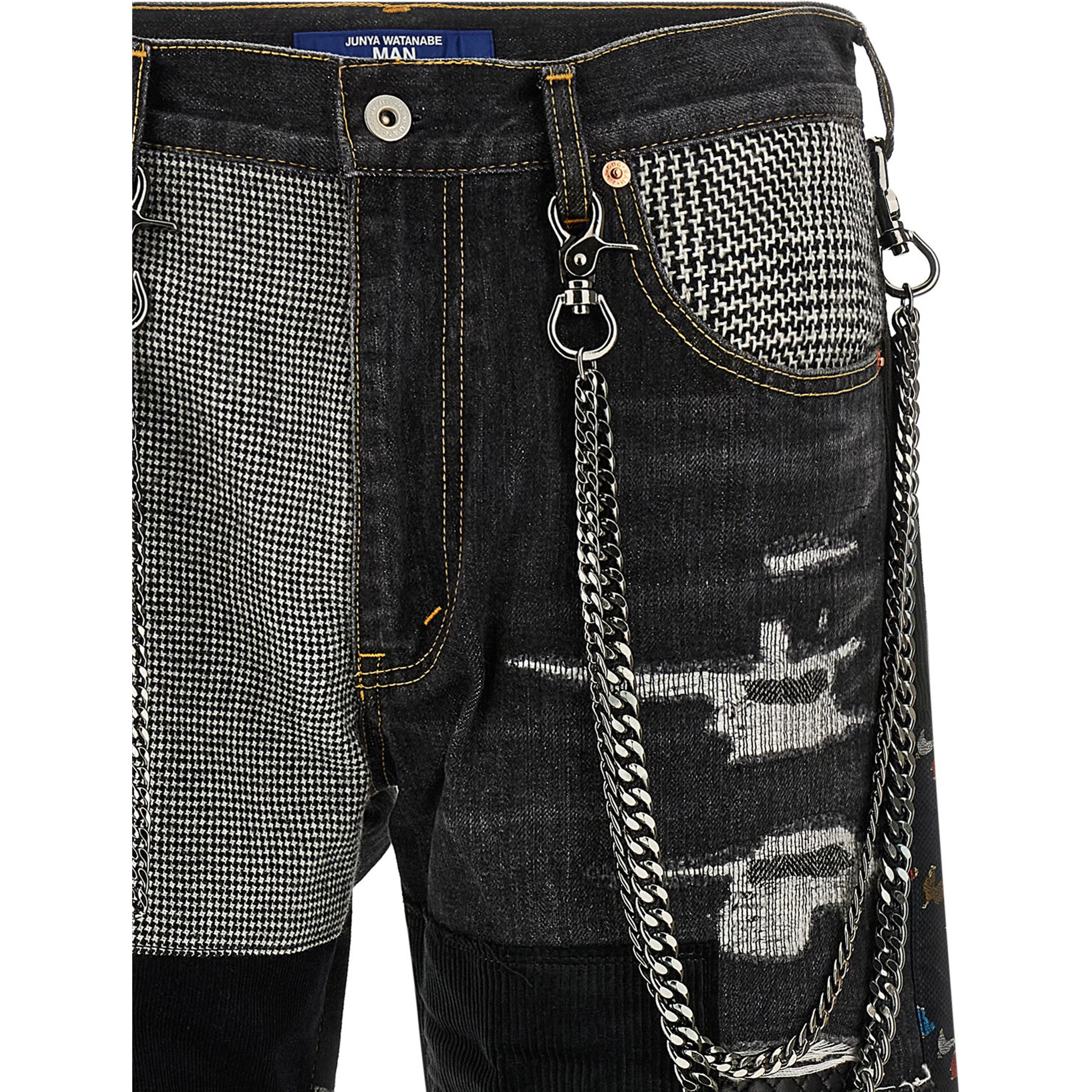 Blue Cotton Jeans Denim