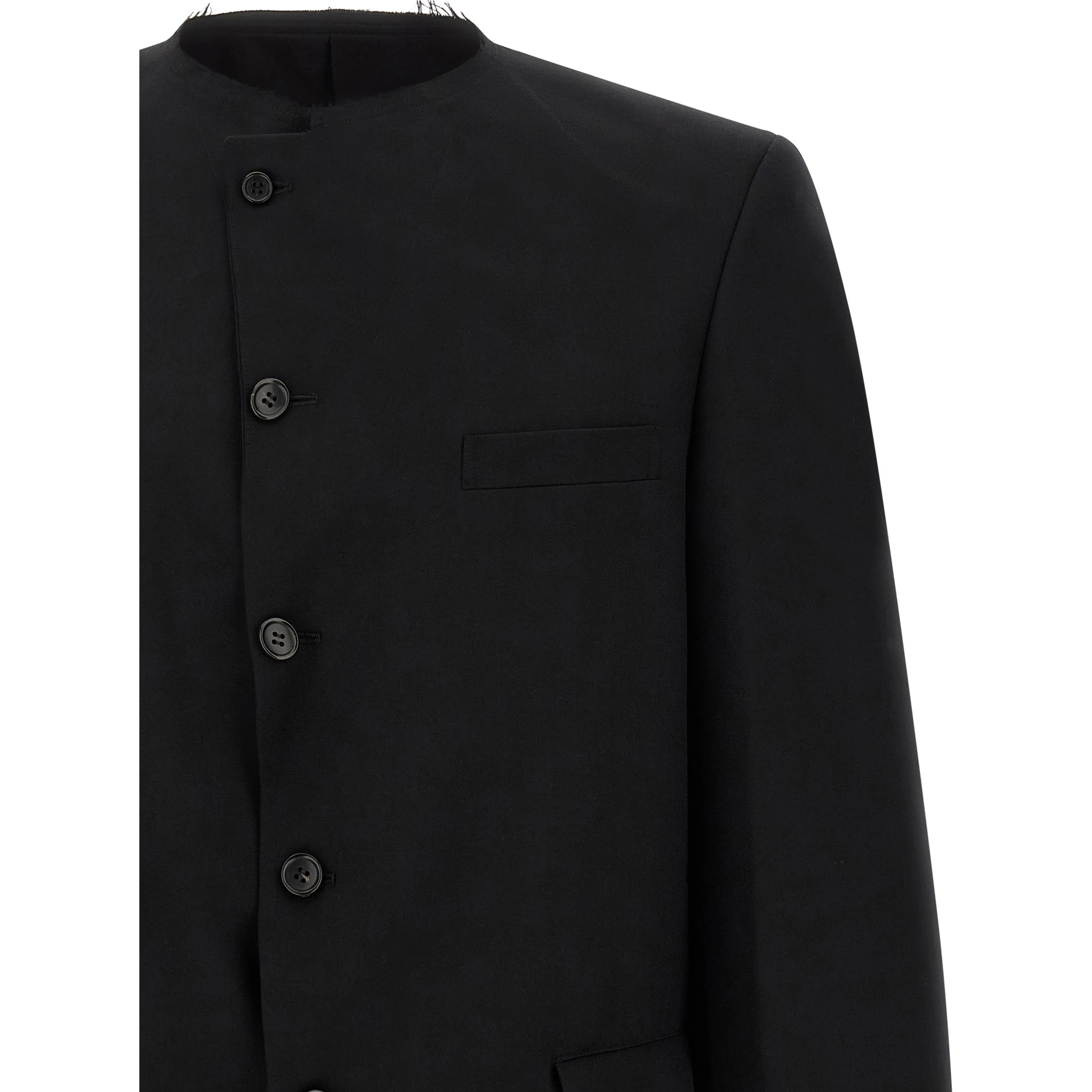 Black Wool Blazer