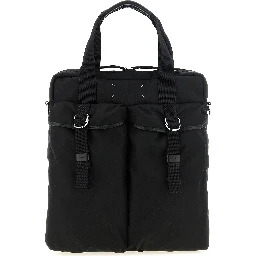 Black Polyamide Tote Bag