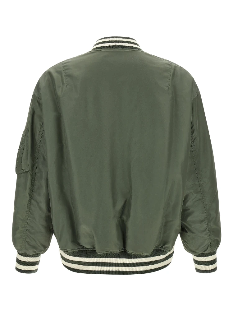 Bicolor Nylon Bomber alternative
