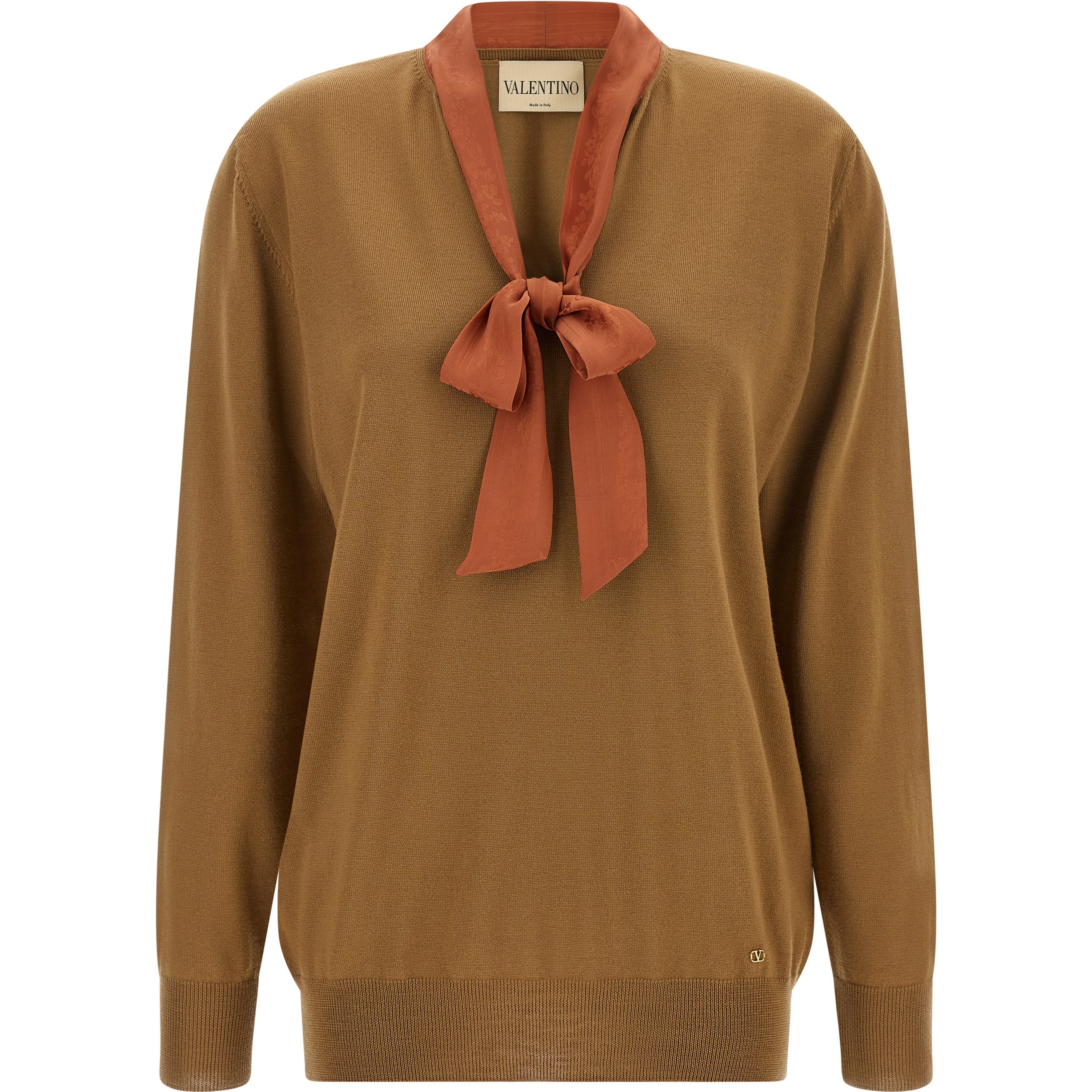 Brown Cashmere Cardigan