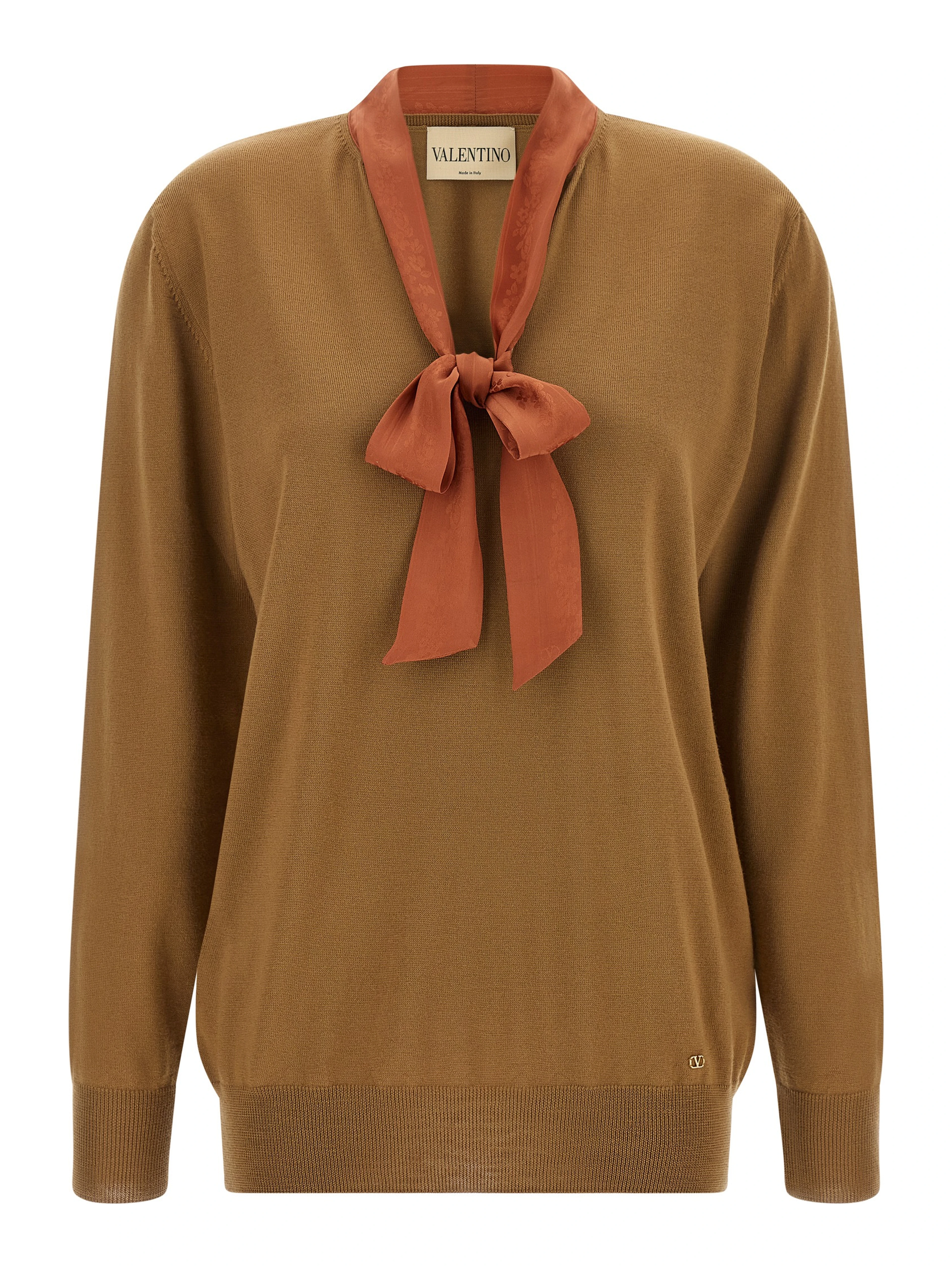 Brown Cashmere Cardigan