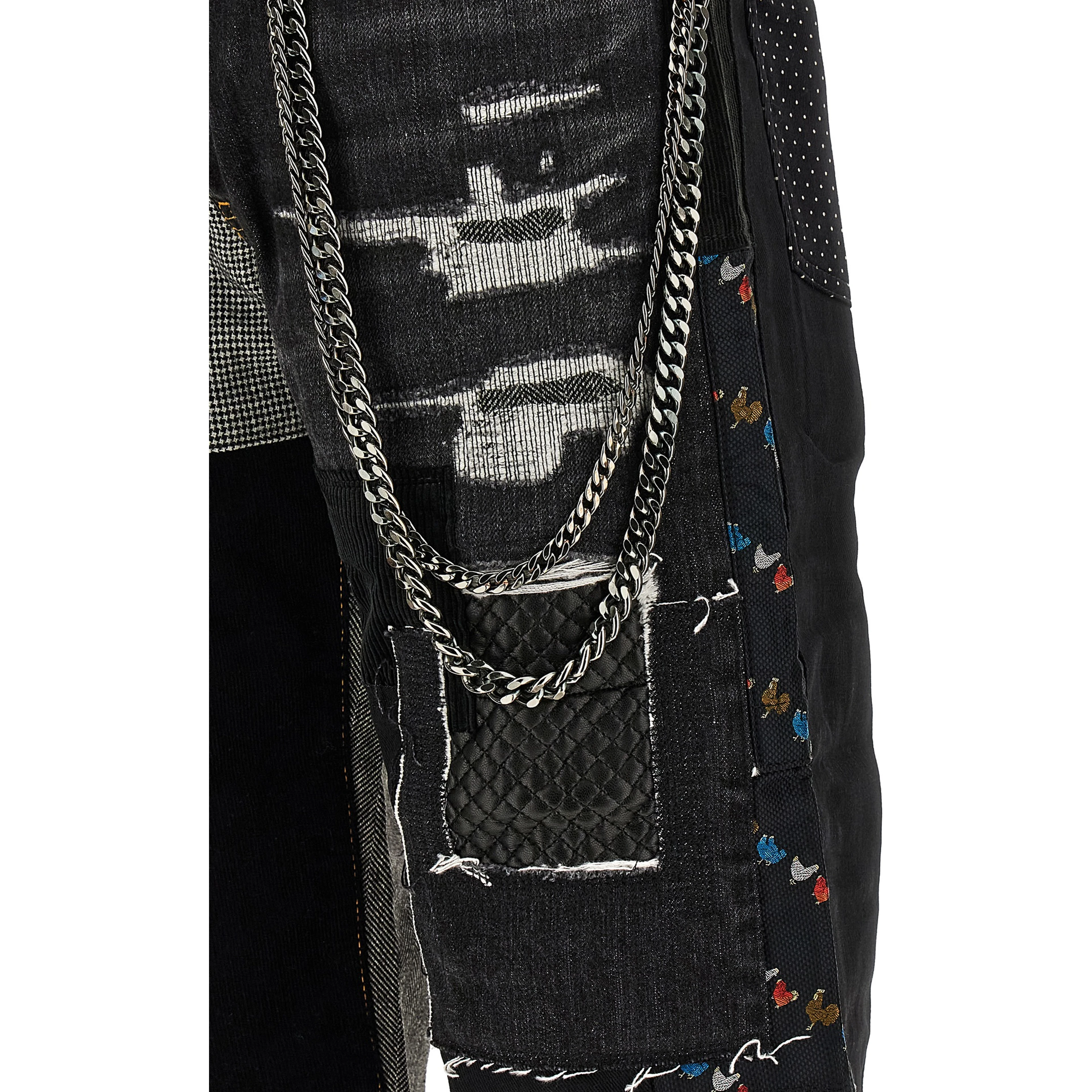 Blue Cotton Jeans Denim