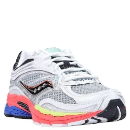 Bicolor Synthetic Athletic Sneakers