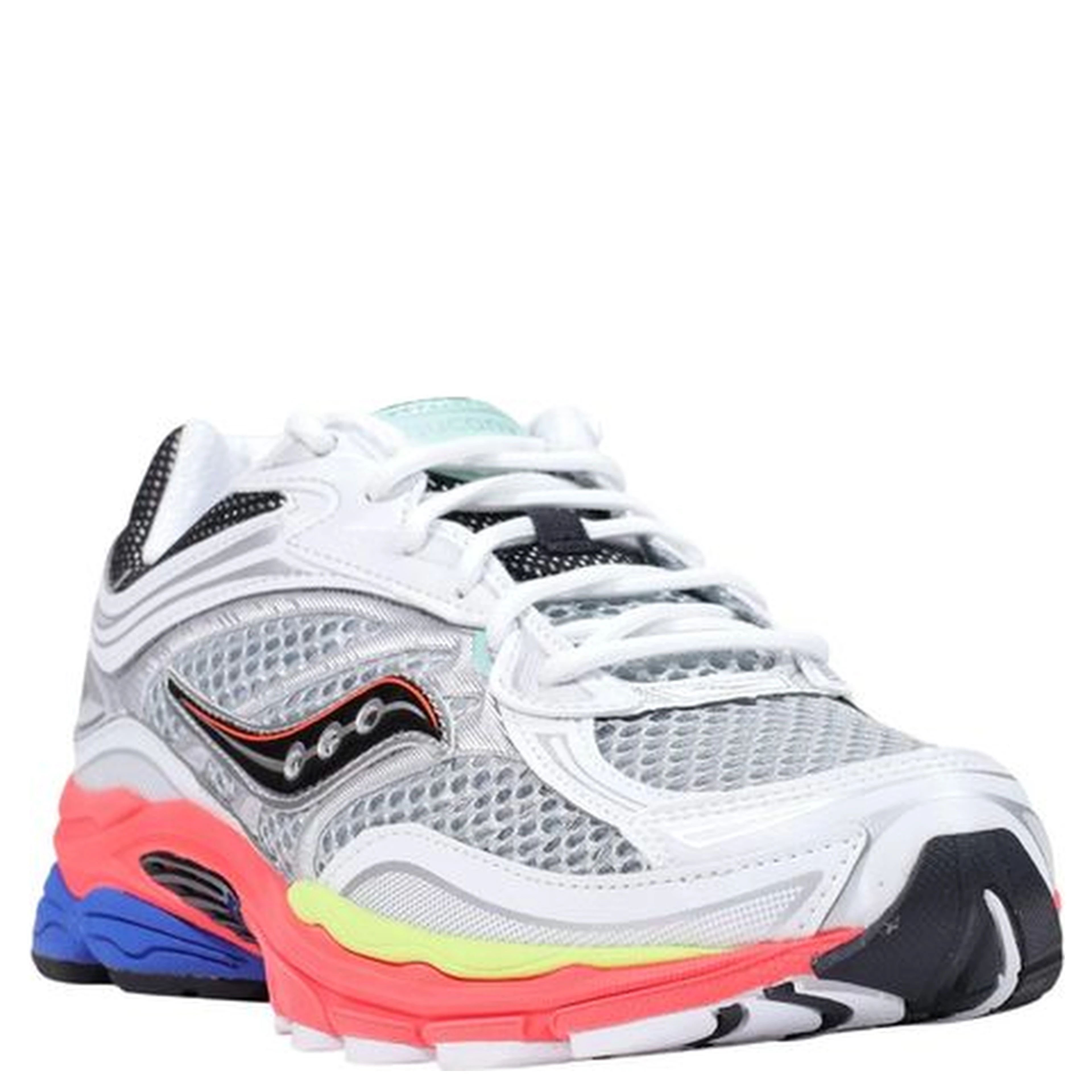 Bicolor Synthetic Athletic Sneakers