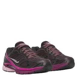 Purple Synthetic Athletic Sneakers