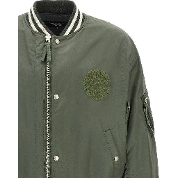 Bicolor Nylon Bomber