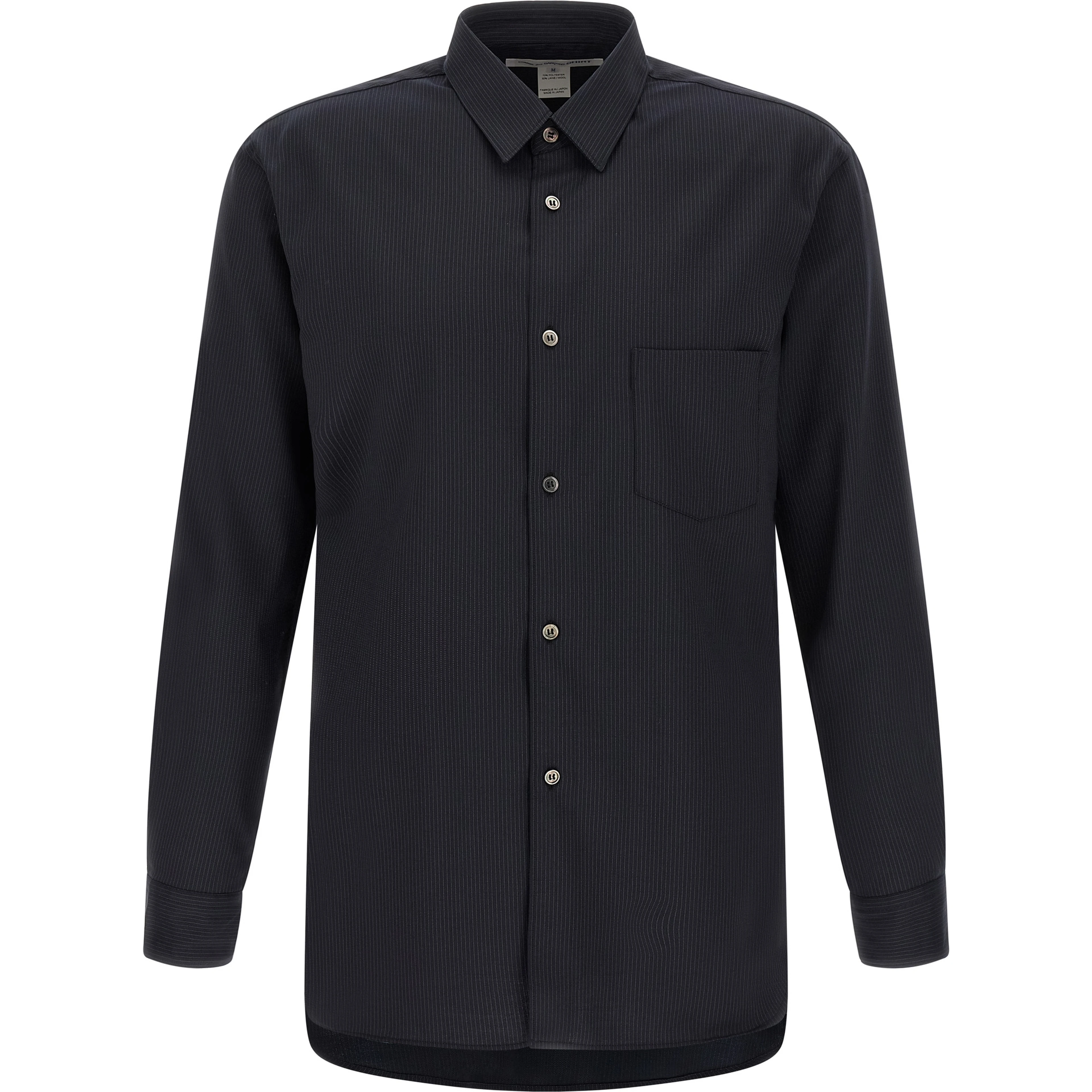 Blue Polyester Blouse