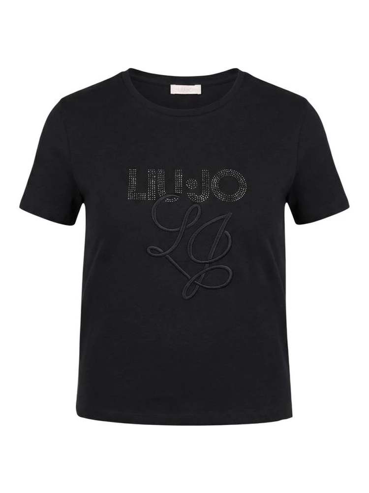 Black Cotton T-Shirt