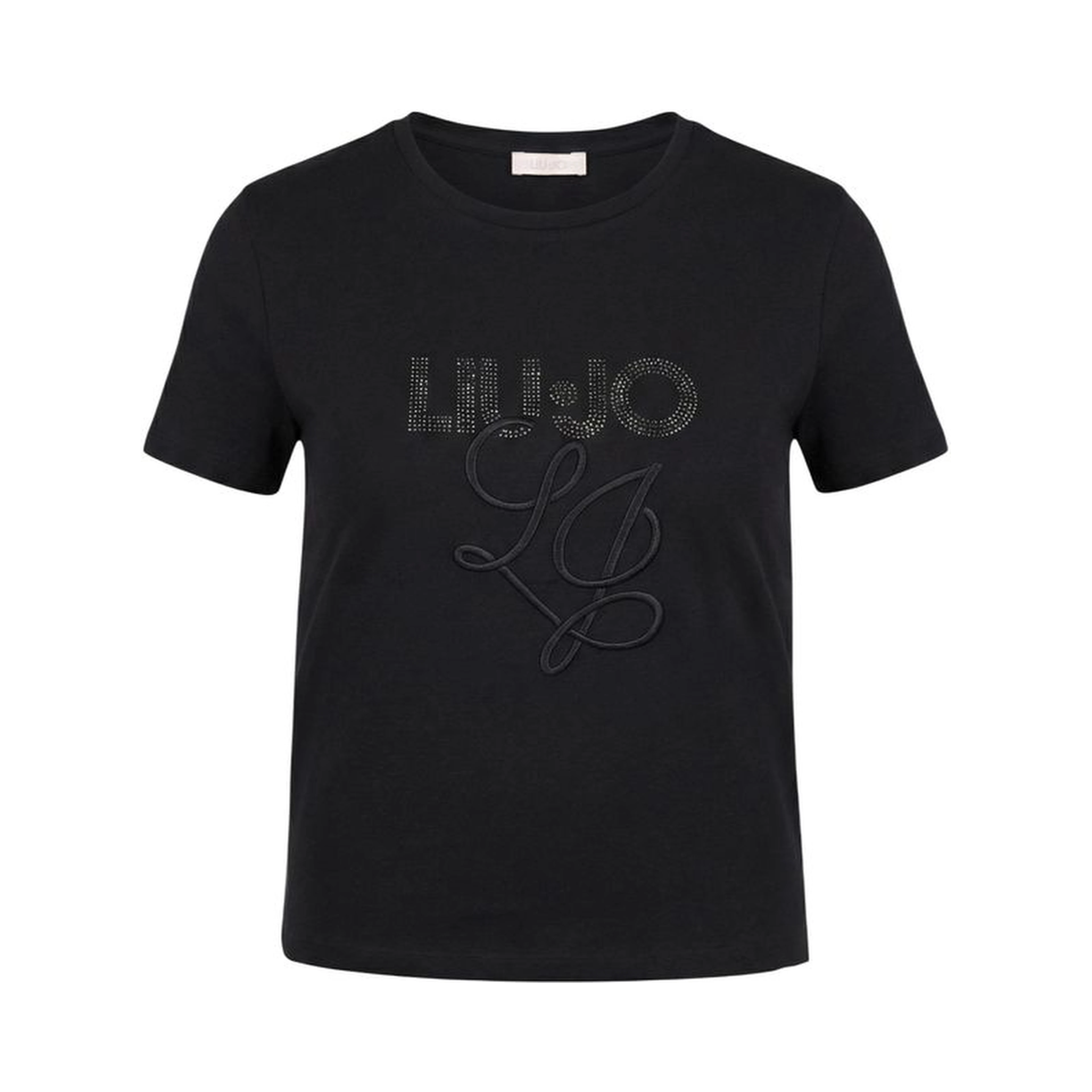 Black Cotton T-Shirt