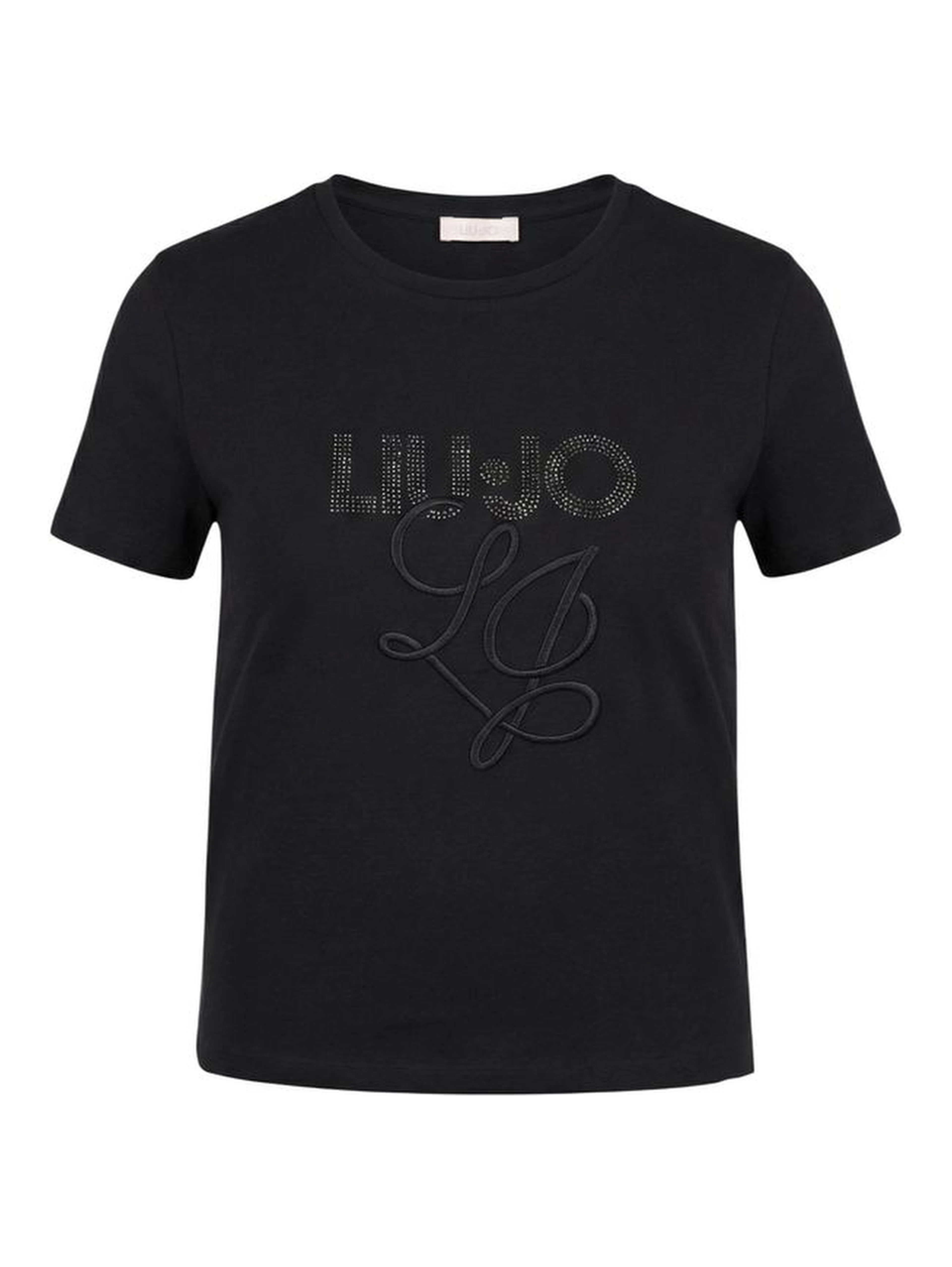Black Cotton T-Shirt
