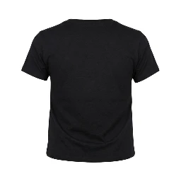 Black Cotton T-Shirt