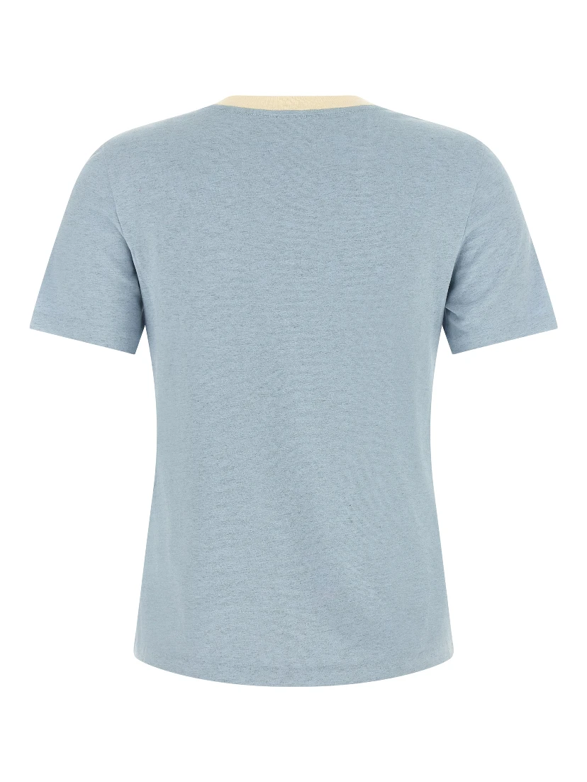 Blue Cotton T-Shirt