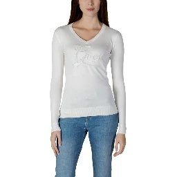 Cream Viscose Sweatshirt