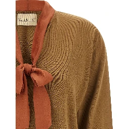 Brown Cashmere Cardigan