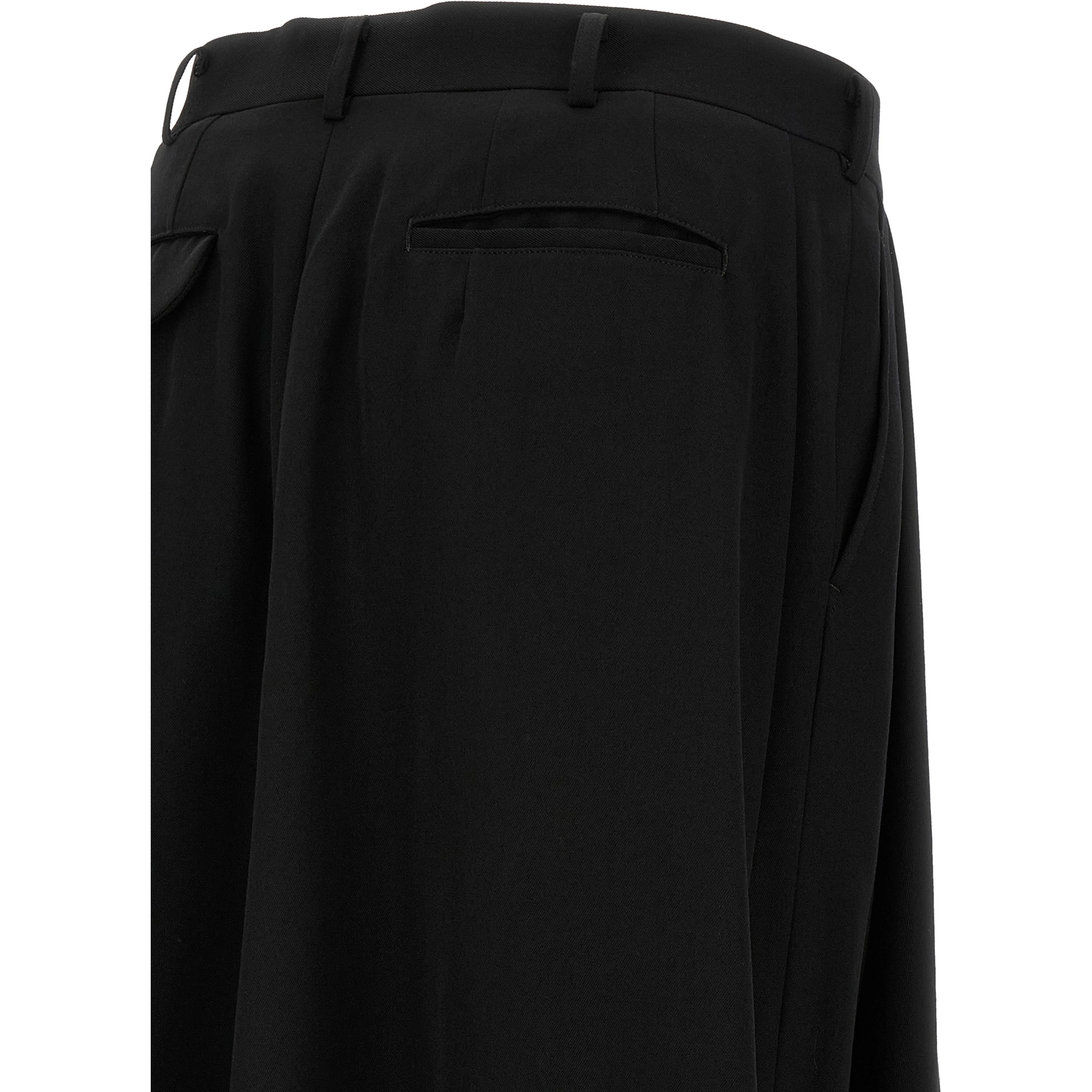 Black Wool Dress Pants