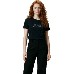 Black Cotton T-Shirt