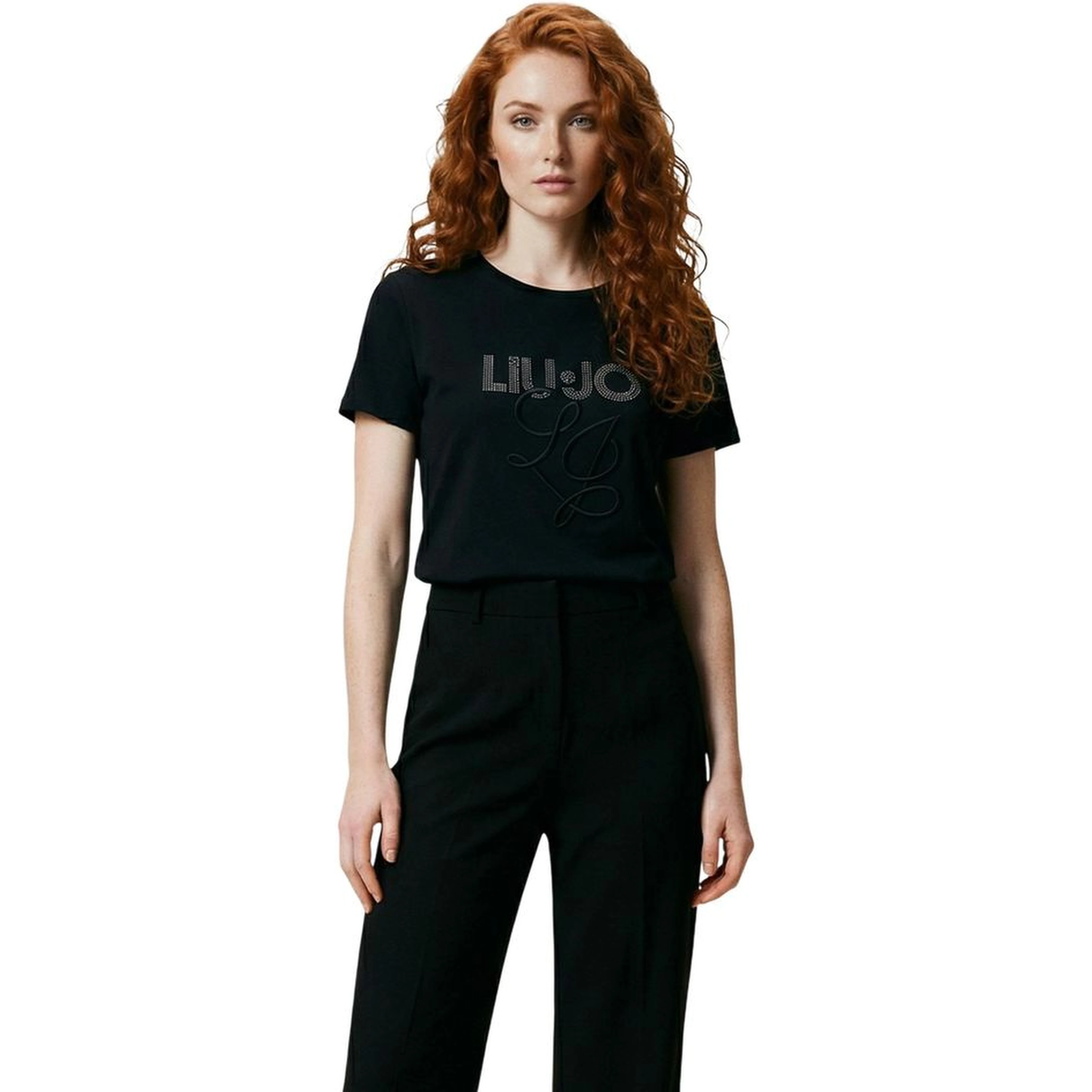 Black Cotton T-Shirt